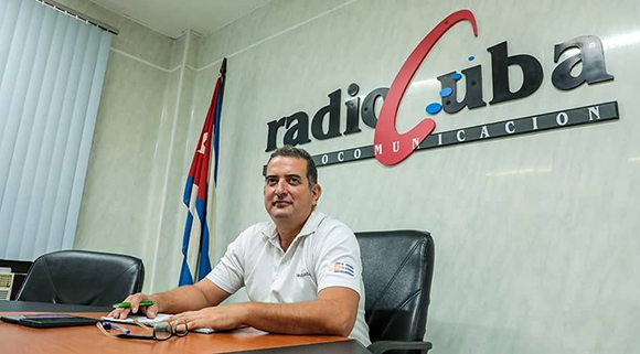Leonardo Vázquez, director general de Radiocuba. /Foto: Cortesía de la fuente.