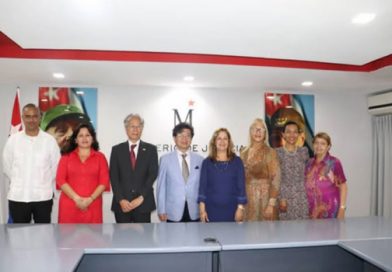 Ministra de Justicia recibió a presidente de Fundación japonesa Ministra de Justicia recibió a presidente de Fundación japonesa