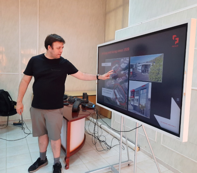 Renato Díaz, experto del Organismo Internacional de Energía Atómica. / Foto: Cortesía del Centro de Estudios Ambientales de Cienfuegos (CEAC)