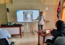 Durante la ponencia fueron resumidas las actividades y objetivos que persigue el Club. / Foto: Cortesía de Marleny Roque Feble