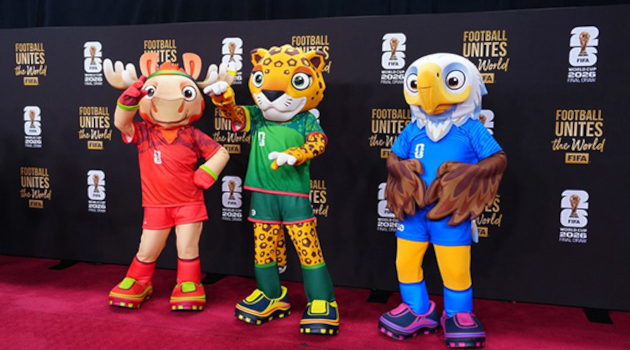 Mascotas de la Copa Mundial de la FIFA 2026. / Foto: XINHUA