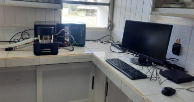 Experto de Organismo Internacional instala moderno analizador en Cienfuegos Analizador de Tamaño de Partículas por dispersión Láser. / Foto: Cortesía del Centro de Estudios Ambientales de Cienfuegos (CEAC)