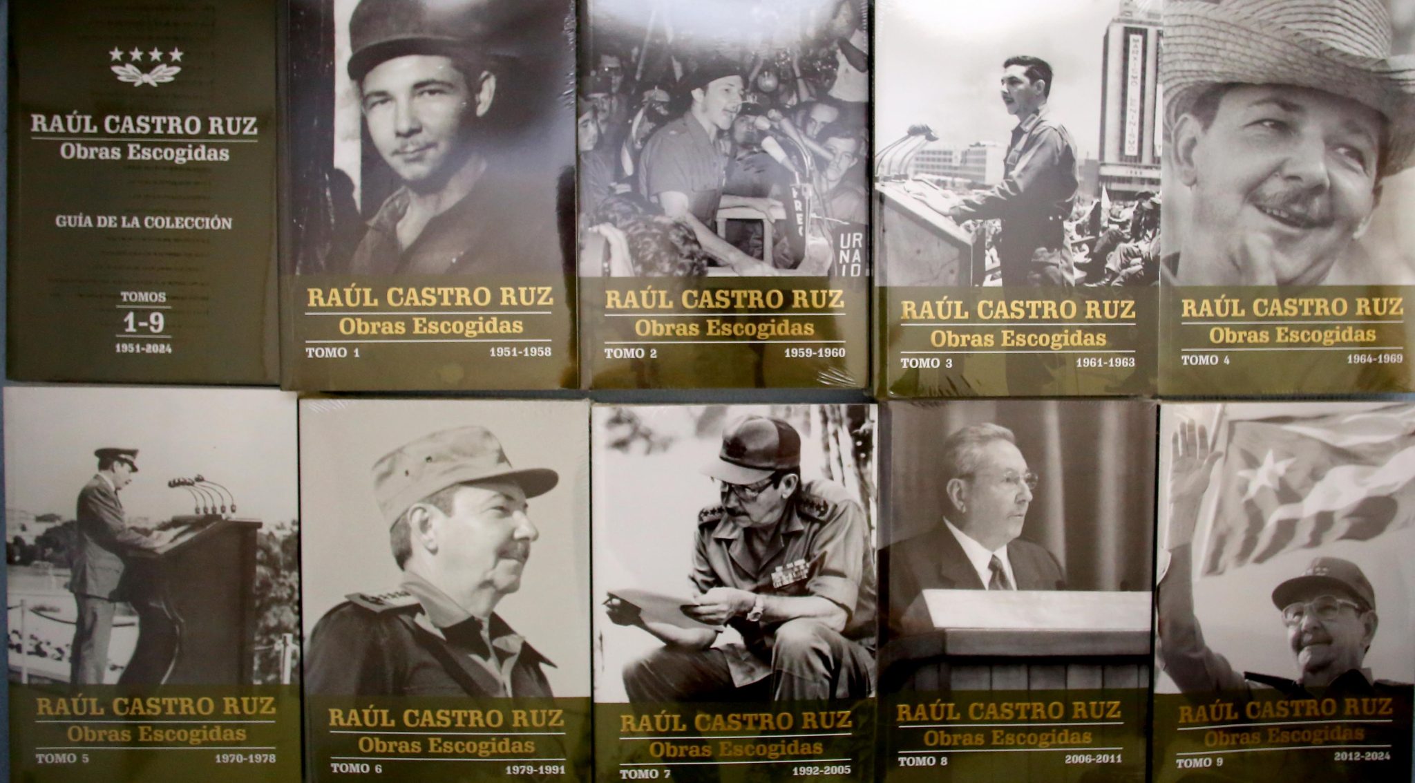 Presentación de la colección de nueve tomos que recoge documentos, discursos y cartas personales del General de Ejército Raúl Castro Ruz. / Foto: Marcelino Vázquez Hernández/ Cubadebate