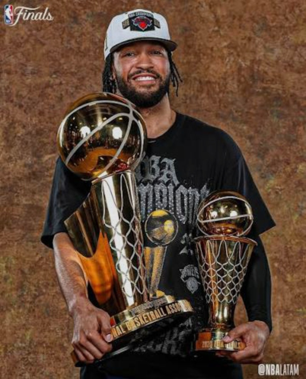 Jalen Brunson, máximo anotador y MVP de la final.