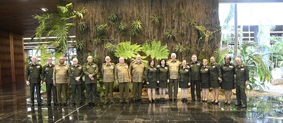 Actos de ascensos y condecoraciones a oficiales del Ministerio del Interior (Minint), 6 de junio de 2026. / Foto: Estudios Revolución