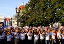 Pueblo cienfueguero ratifica su apoyo incondicional al líder de la Revolución Raúl Castro Ruz. / Foto: Miguel Adrián Rodríguez Pérez / 5 de Septiembre