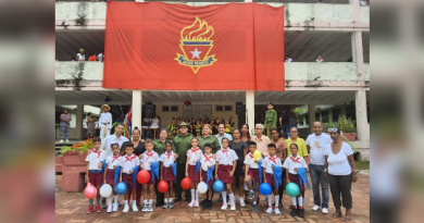 Alegría y emoción en Cienfuegos: pequeños pioneros reciben su pañoleta roja (+Galería)