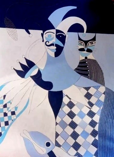 Una de sus obras más logradas: Vigila al artista.