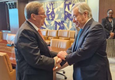 Recibe Secretario General de la ONU a Canciller cubano Recibe Secretario General de la ONU a Canciller cubano