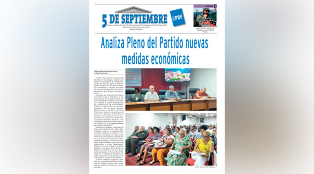 Conozca nuestra edición semanal en PDF del 31 de julio
