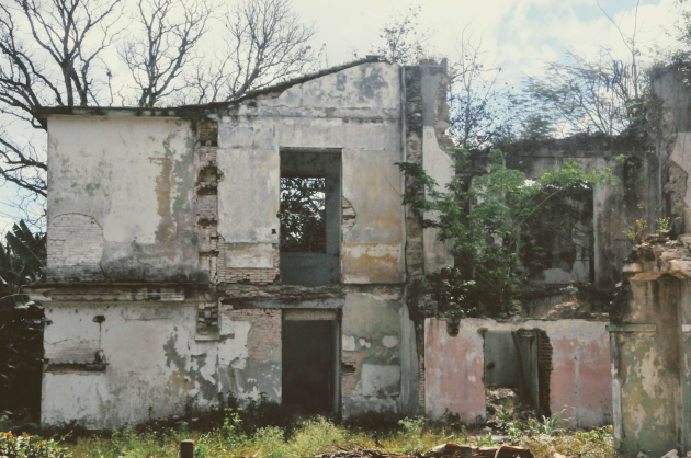 Su segundo nivel estaba destinado a la vivienda del propietario del ingenio.