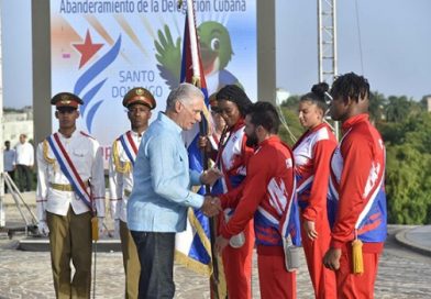 Abanderada delegación cubana a Juegos Centrocaribes 2026 Abanderada delegación cubana a Juegos Centrocaribes 2026