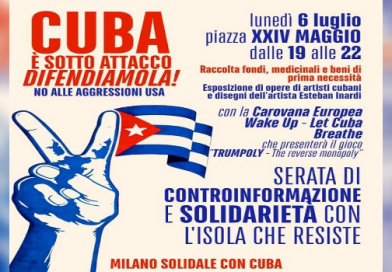 Jornada de Solidaridad con Cuba en ciudad italiana de Milán Jornada de Solidaridad con Cuba en ciudad italiana de Milán
