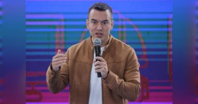 Encuesta revela caída del respaldo a Noboa y pesimismo en Ecuador
