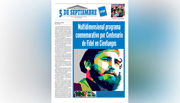 Conozca nuestra edición semanal en PDF del 7 de agosto Conozca nuestra edición semanal en PDF del 7 de agosto