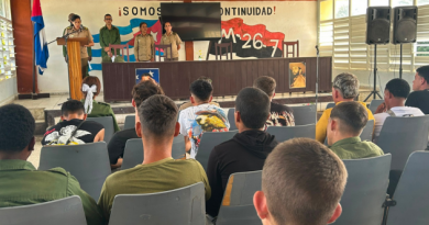 Culmina servicio militar activo para jóvenes en Cienfuegos Culmina servicio militar activo para jóvenes en Cienfuegos
