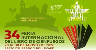 Del 28 al 30 de agosto: Feria Internacional del Libro en Cienfuegos Del 28 al 30 de agosto: Feria Internacional del Libro en Cienfuegos
