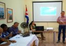 Dr.C Pedro Arturo Muñoz Oramas, profesor de la Universidad de Cienfuegos Carlos Rafael Rodríguez, enalteció el pensamiento militar de José Martí. / Foto: Tay Toscano