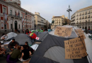 España contra desahucio con liderazgo en Puerta del Sol