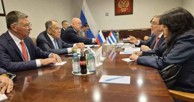Rusia respalda a Cuba en exigencia de poner fin al bloqueo de EEUU Rusia respalda a Cuba en exigencia de poner fin al bloqueo de EEUU