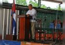 Frutas Selectas Cienfuegos: 50 años y el mismo compromiso William Díaz Peña, director general de la Empresa Frutas Selectas destacó el trabajo de la Unidad Empresarial de Base de Cienfuegos en la implementación de las transformaciones económicas y sociales. /Foto: Yudith Madrazo Sosa / 5 de Septiembre