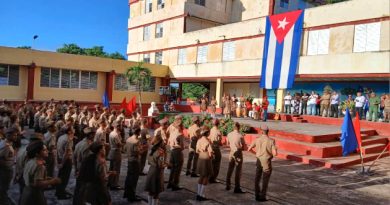 Con disciplina y compromiso los “Camilitos” en Cienfuegos celebraron su cumpleaños 48. / Foto: Yudith Madrazo Sosa/ 5 de Septiembre