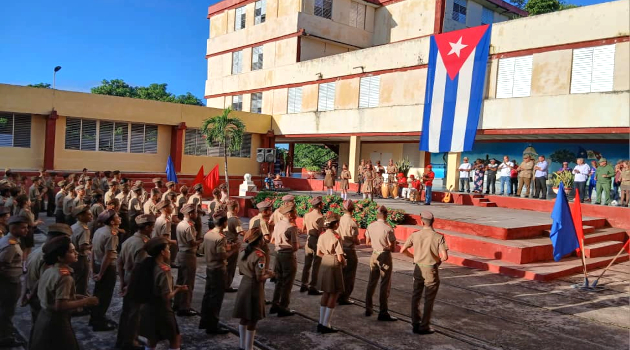 Con disciplina y compromiso los “Camilitos” en Cienfuegos celebraron su cumpleaños 48. / Foto: Yudith Madrazo Sosa/ 5 de Septiembre