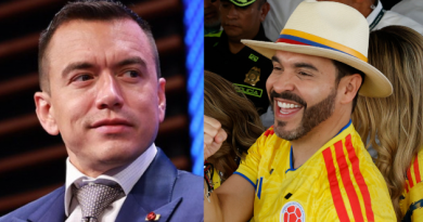 Noba y De la Spriella, dos títeres puestos por los Estados Unidos en par de elecciones robadas en Ecuador y Colombia.