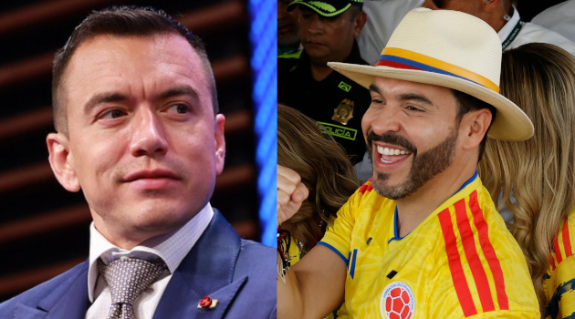 Noba y De la Spriella, dos títeres puestos por los Estados Unidos en par de elecciones robadas en Ecuador y Colombia.