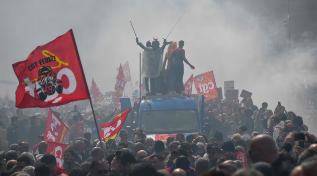 Europa está en las calles hace semanas. / Foto: AFP
