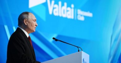 Putin presenta la receta contra el abismo mundial